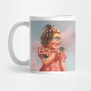 Cyclops Daughter Collage Art Mug